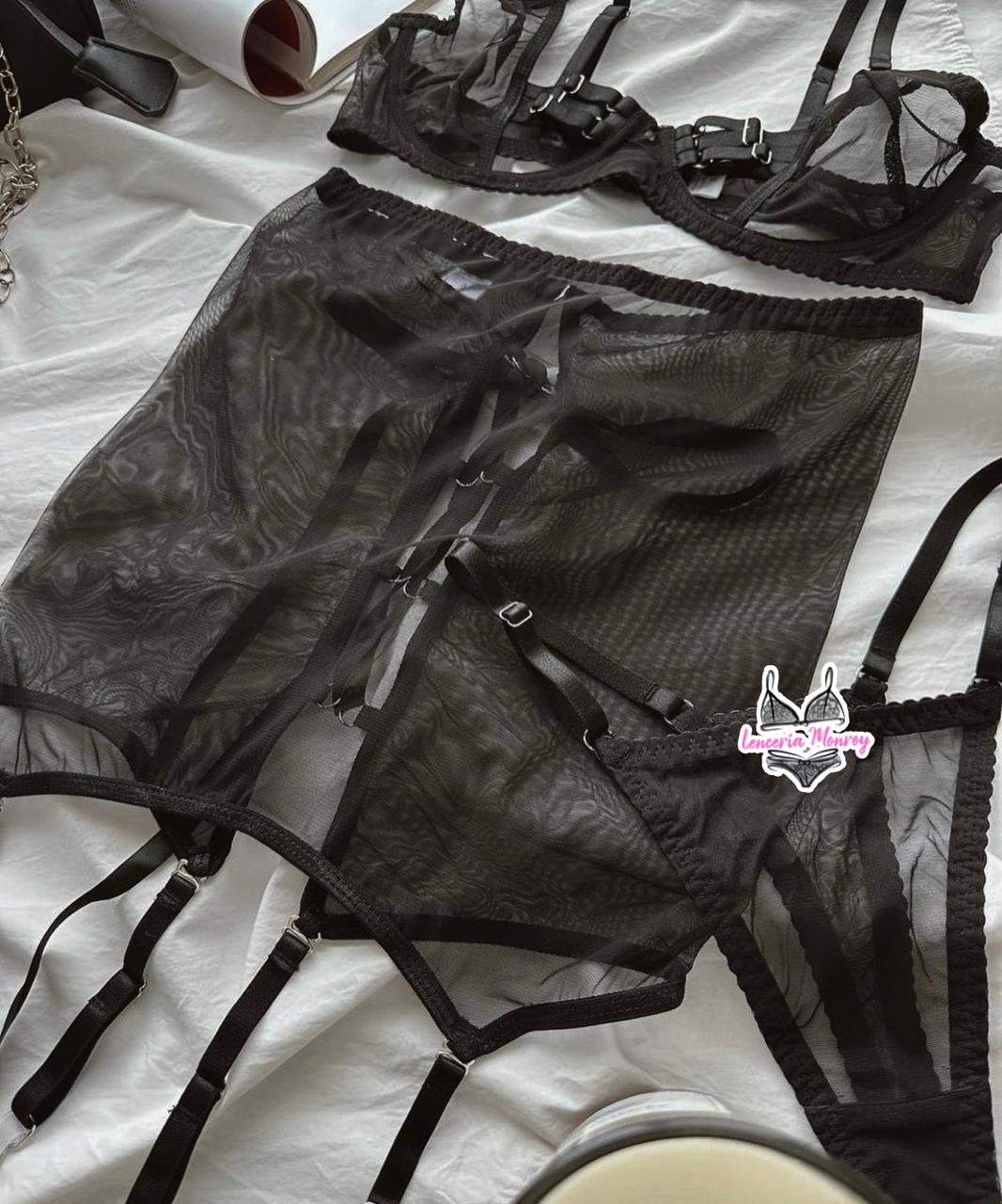 BABYDOLL NEGRO AJUSTABLE