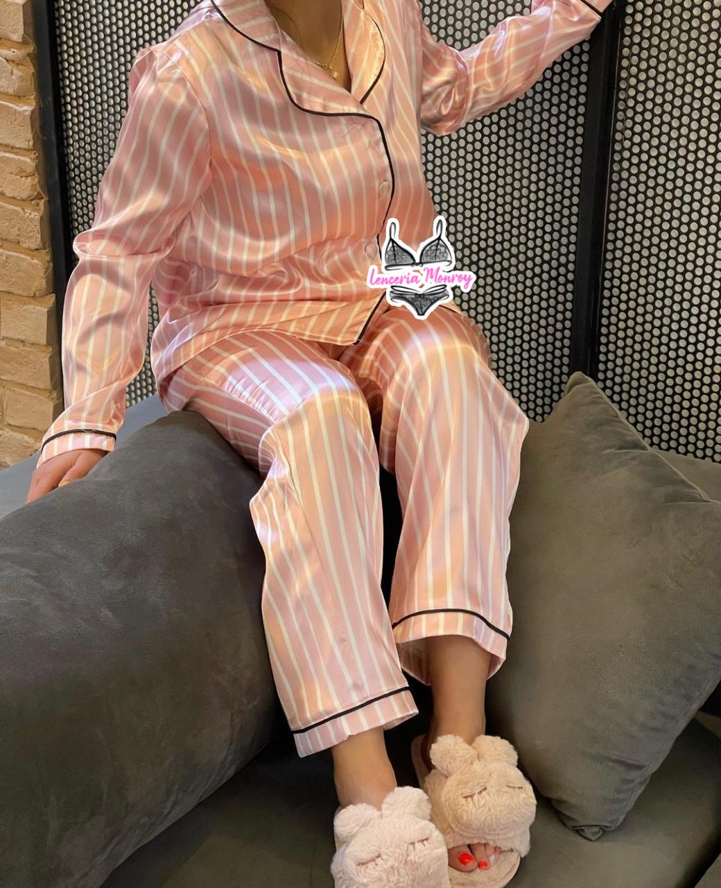 PIJAMA ROSA RALLAS