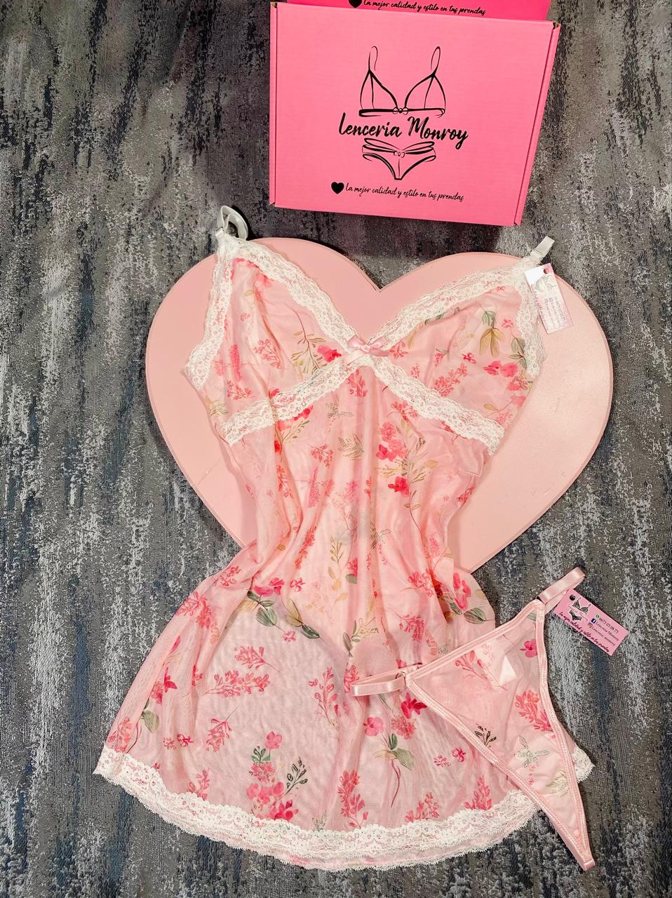 VESTIDIO ROSA