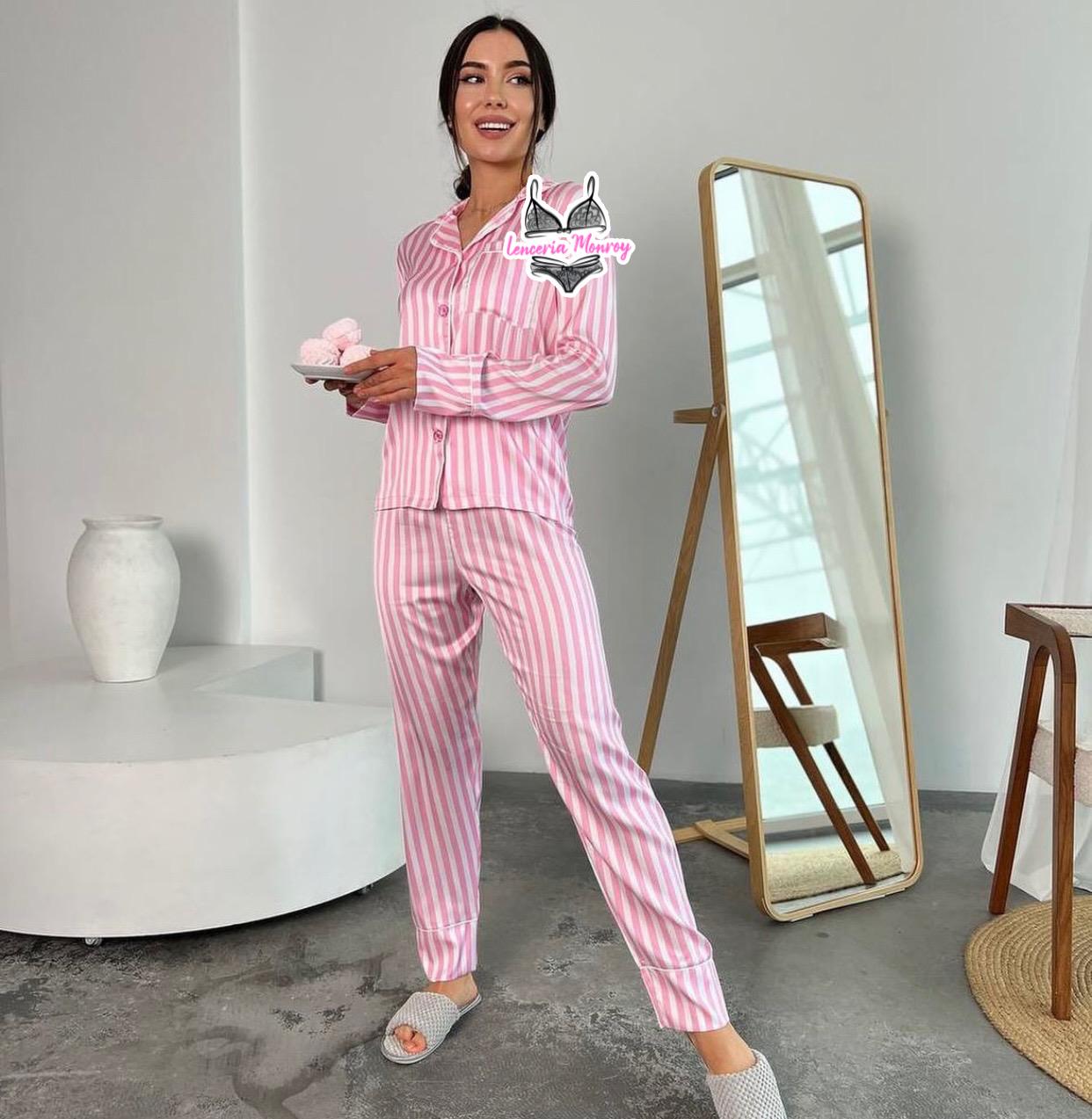 PIJAMA ROSA RALLAS