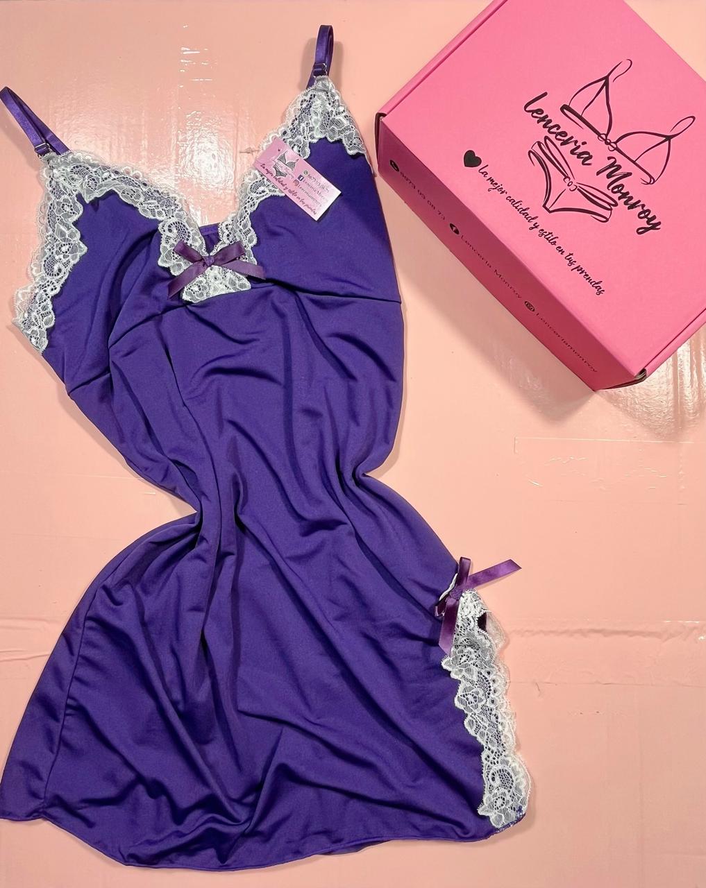 VESTIDO MORADO