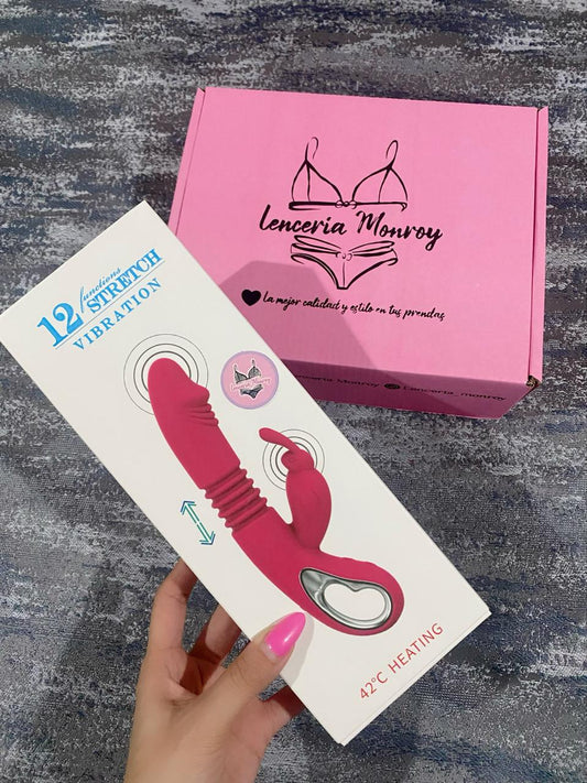 Vibrador con velocidades y cable USB