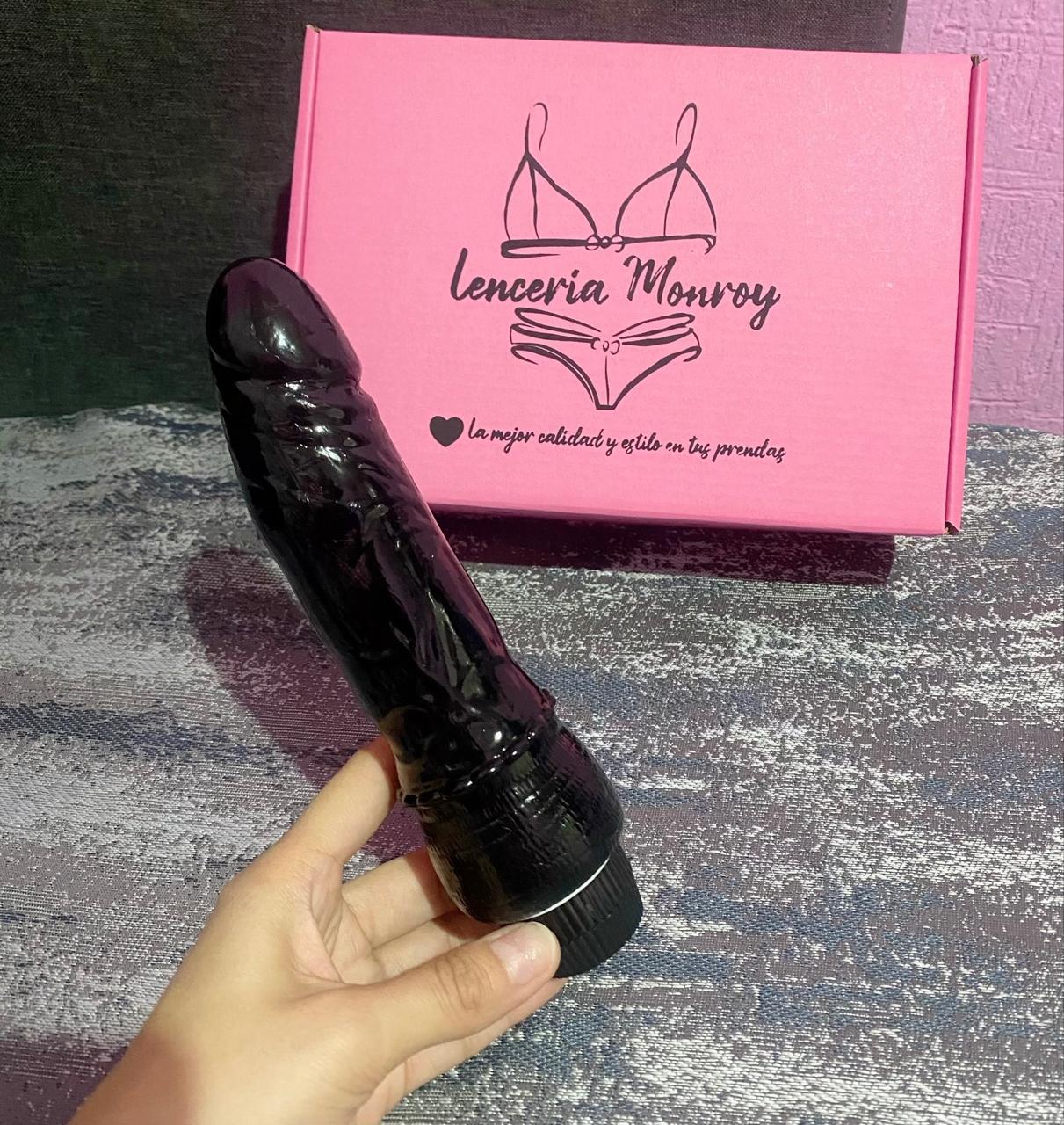 VIBRADOR NEGRO CON VELOCIDADES