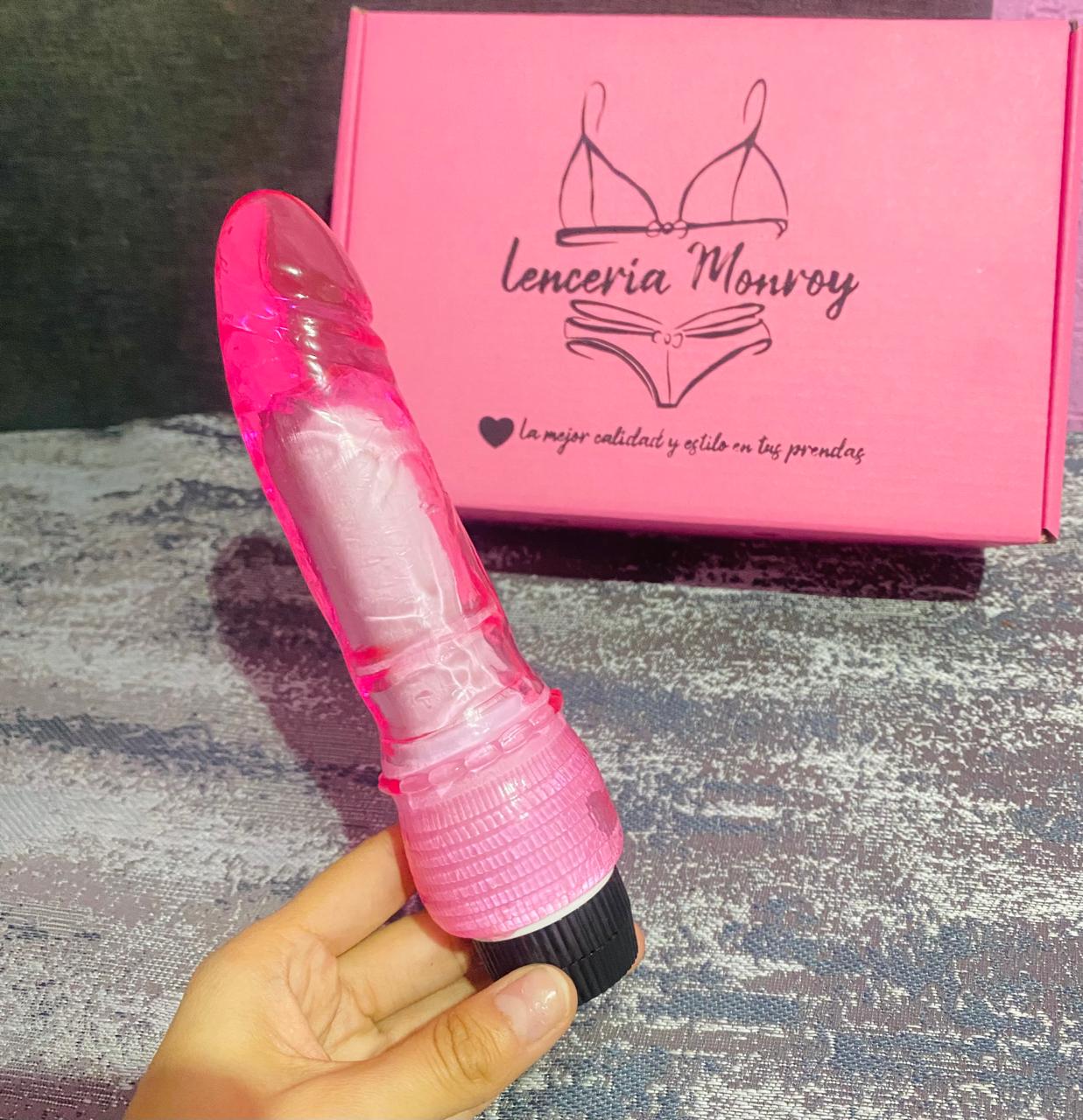 VIBRADOR ROSA CON VELOCIDADES