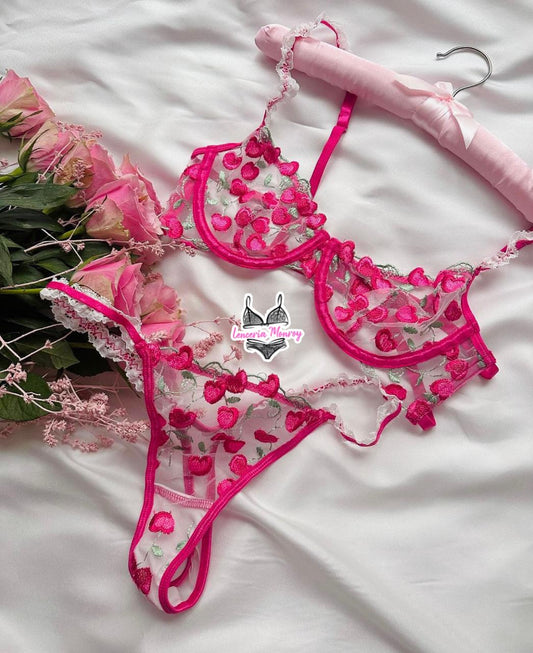 CONJUNTO ROSA CEREZA