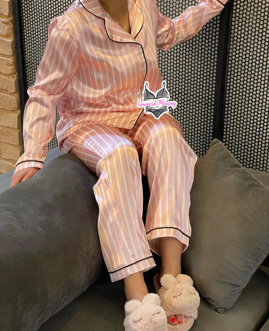 PIJAMA ROSA RALLAS
