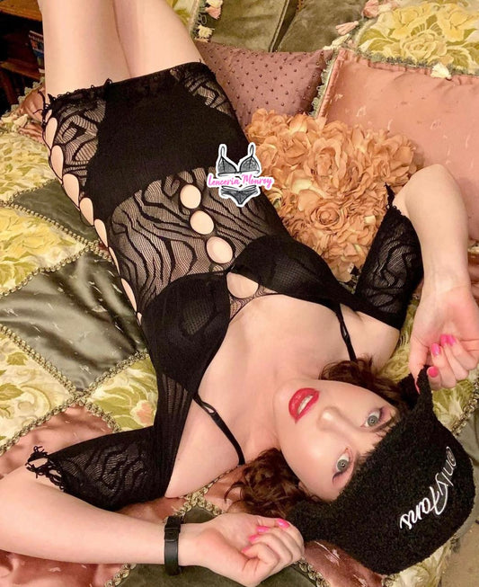 VESTIDO NEGRO RED