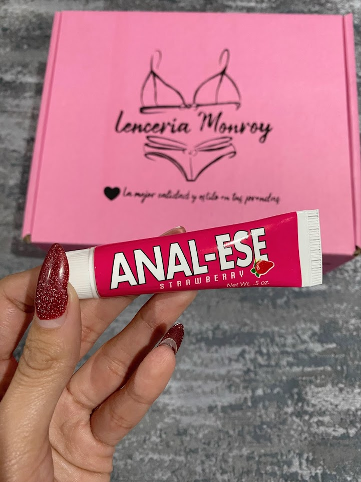 Lubricante anal con anestesia